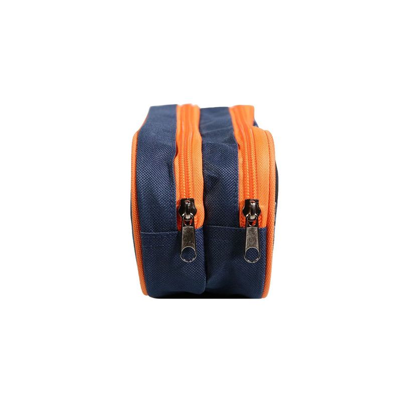 3666311010786-Trousse rectangulaire Vorax Dinosaure - 2 compartiments - bleu - Bagtrotter-P_405128927_2-1