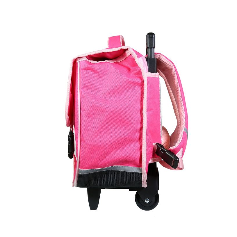 3666311010304-Cartable à roulettes Phileas Danseuses 38 cm - 2 compartiments - rose - Bagtrotter-P_405128959_2-1