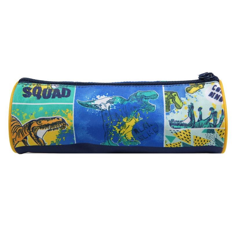 3666311009988-Trousse ronde Phileas Dinosaure - 1 compartiment - bleu - Bagtrotter-P_405128967_3-2