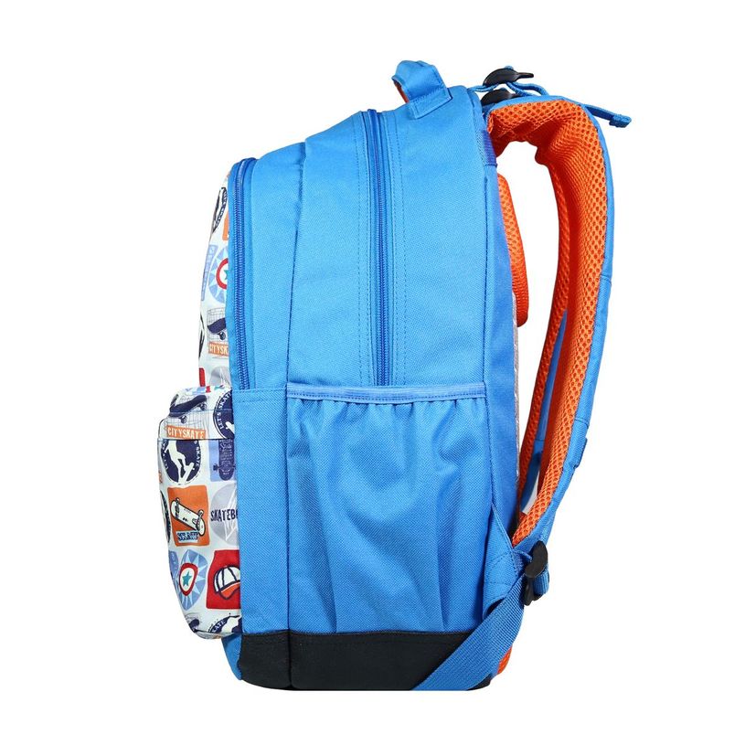 3666311009841-Sac à dos Phileas Skate - 2 compartiments - bleu - Bagtrotter-P_405128971_2-1