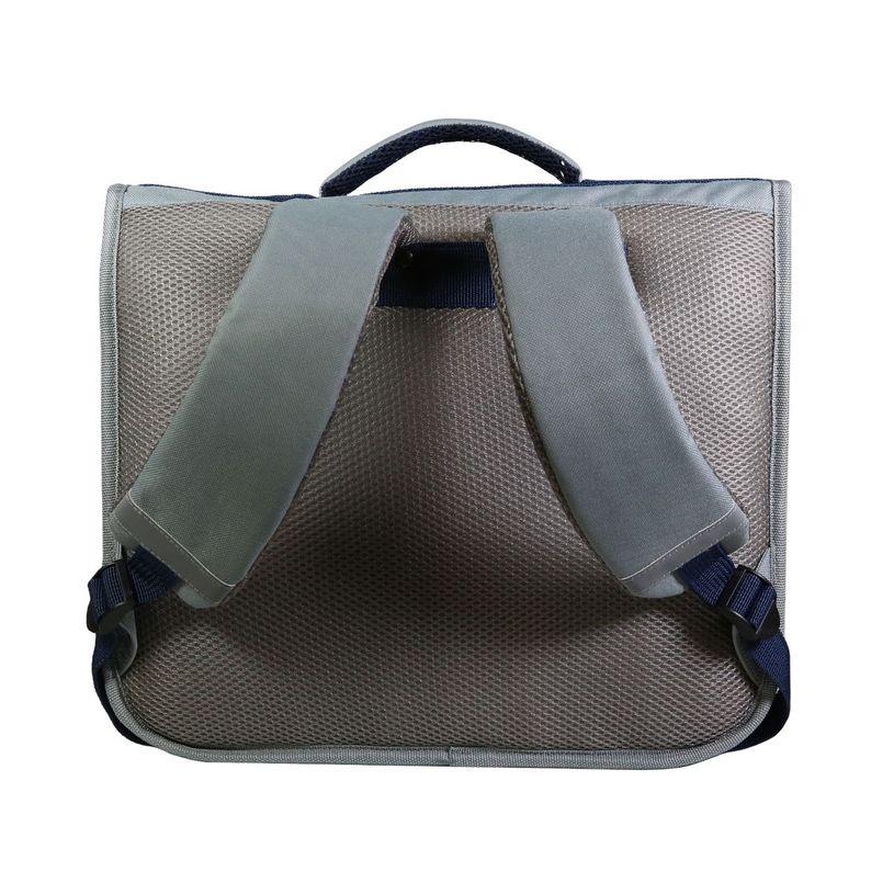 3666311009612-Cartable Poivre Blanc skate 38 cm - 2 compartiments - bleu - Bagtrotter-P_405128984_3-2