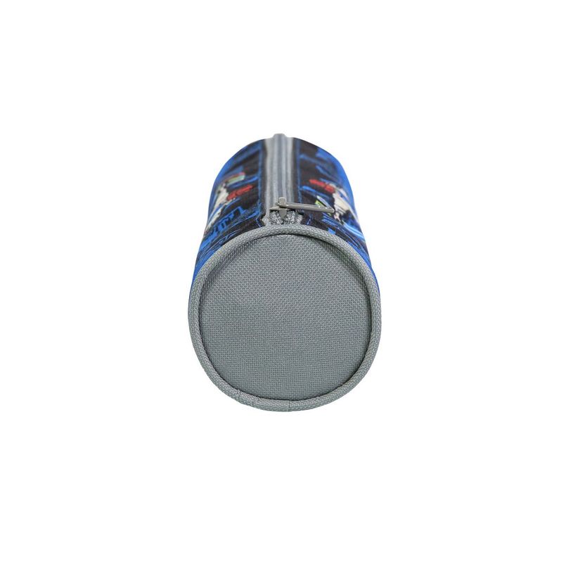 3666311009599-Trousse ronde Poivre Blanc - 1 compartiment - bleu - Bagtrotter-P_405128986_2-1