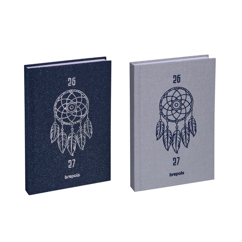 5412303377515-Agenda Magic - 1 jour par page - 12 x 17,5 cm - 2 modèles disponible - Brepols--0