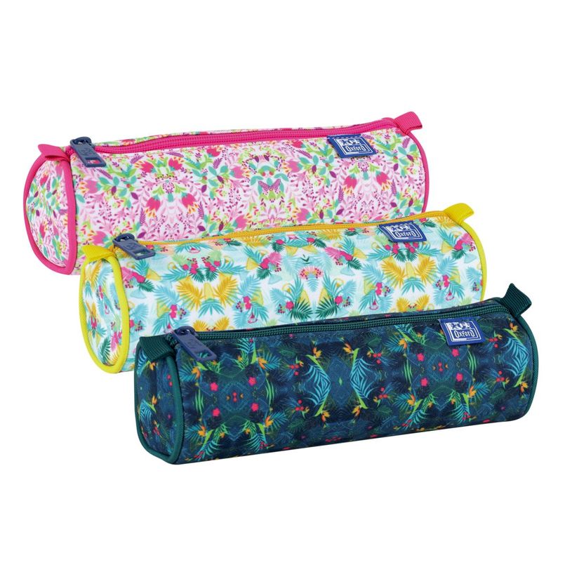 3020120170398-Fourre-tout rond oxford flowers assorti- Hamelin--4