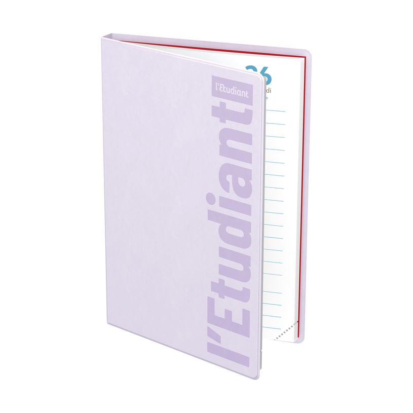 3147280152795-L'ETUDIANT PASTEL Agenda Scolaire - 10x15cm - Décor A - Hamelin--0