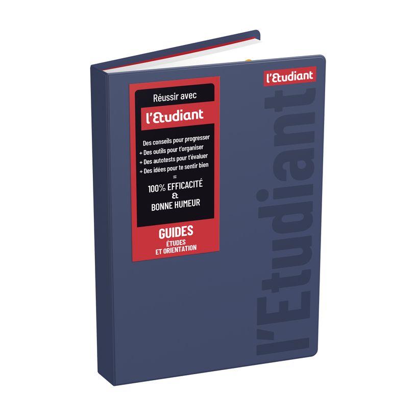 3147280153198-L'ETUDIANT Agenda Scolaire - 12X18cm - Marine - Hamelin--0