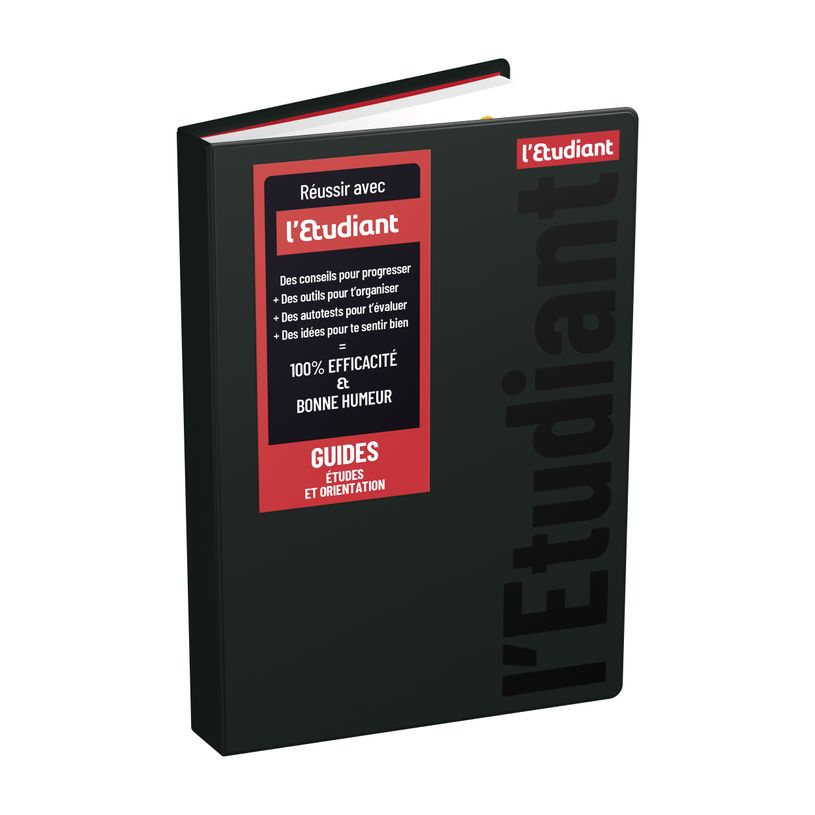 3147280153310-L'ETUDIANT Agenda Scolaire - 12X18cm - Noir - Hamelin--0