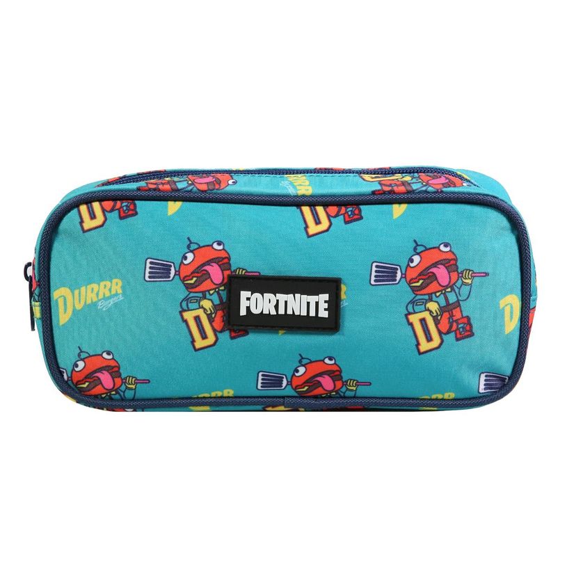 3666311008554-Trousse rectangulaire Fortnite - 1 compartiment - bleu - Bagtrotter-P_405129013_1-0