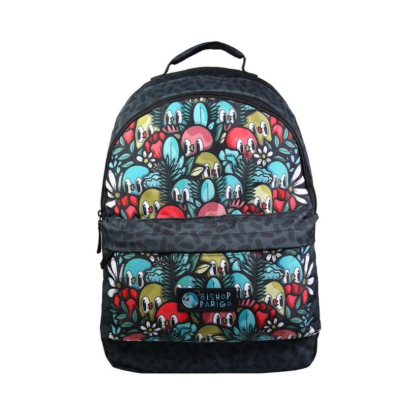 3666311008493-Sac à dos Bishop Parigo - 2 compartiments - multicolore - Bagtrotter-P_405129017_1-0