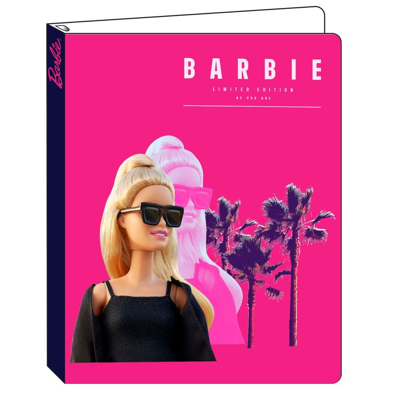 3666311007908-Classeur Barbie - 26 x 31,5 cm - rose - Bagtrotter-P_405129044_1-0