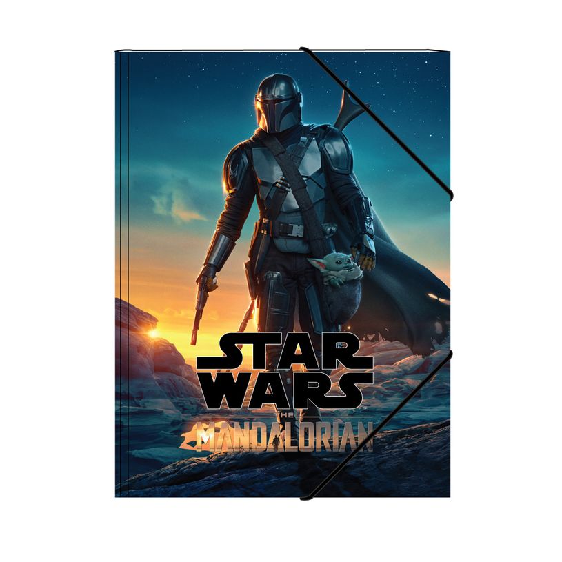 3666311007793-Chemise 3 rabats Star Wars - 24 x 32 cm - rouge - Bagtrotter-P_405129052_1-0