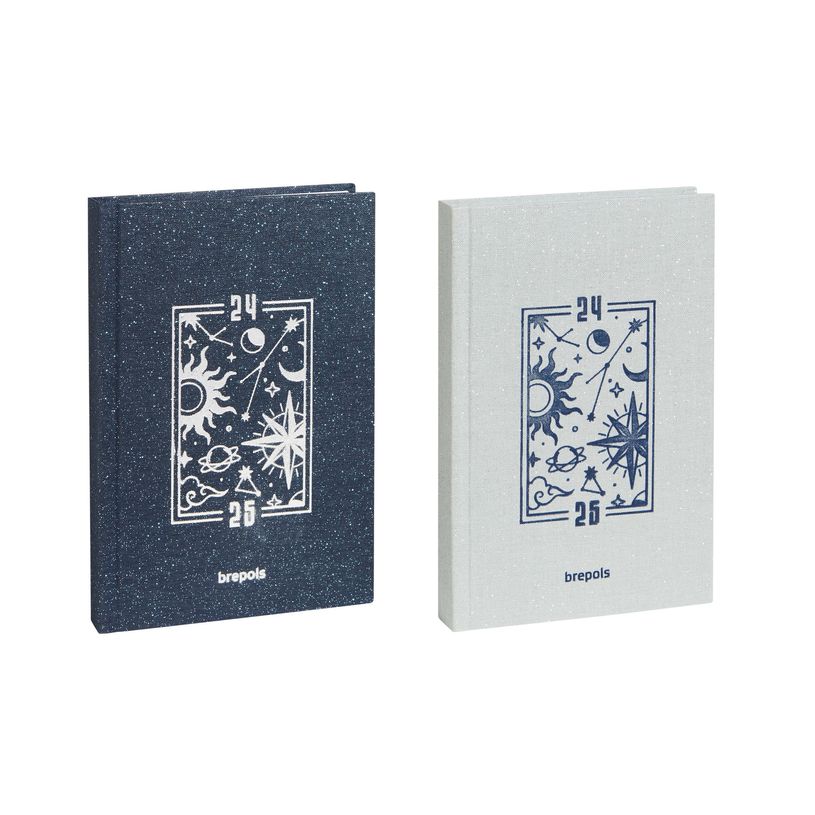 5412303377515-Agenda Magic - 1 jour par page - 12 x 17,5 cm - 2 couleurs disponibles - Brepols-P_405129063_1-0