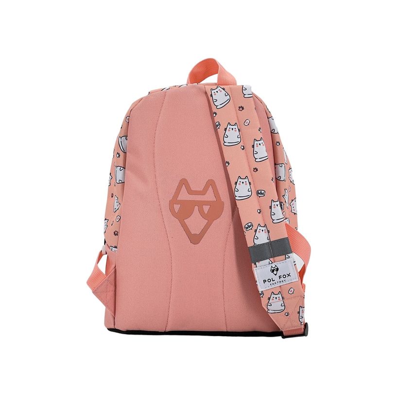 3663842007513-Sac à dos maternelle Hello - 1 compartiment - chat - Pol Fox-P_405129083_3-2