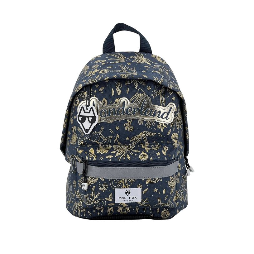 3663842007568-Sac à dos maternelle Wonderland - 1 compartiment - drapeau - Pol Fox-P_405129088_1-0