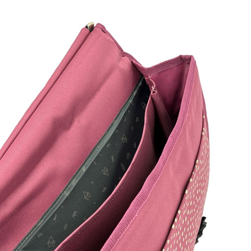 3663842007605-Cartable réversible Butterfly 38 cm - 2 compartiments - papillon - Pol Fox-P_405129092_4-3