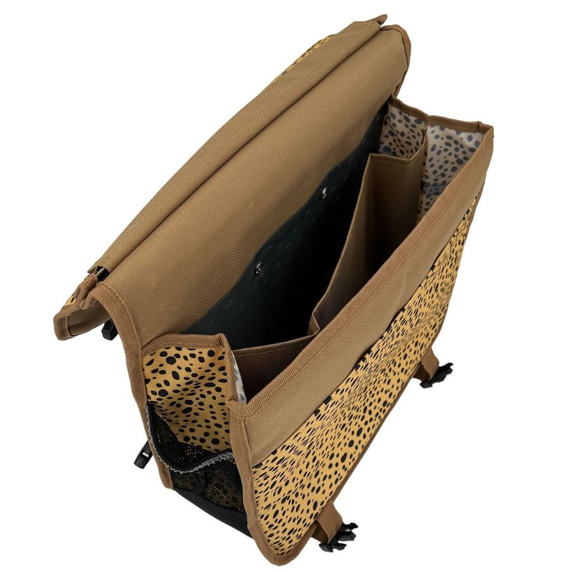 3663842007711-Cartable réversible à roulettes You Rock 38 cm - 2 compartiments - safari - Pol Fox-P_405129101_4-3