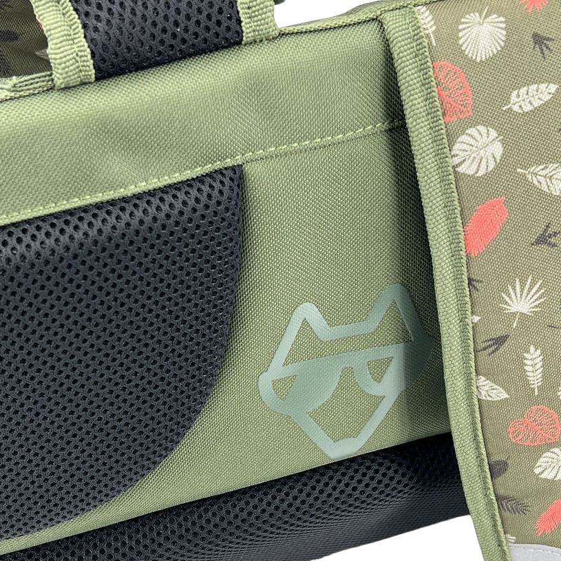 3663842007803-Cartable réversible Dino Kaki 35 cm - 1 compartiment - dinosaure - Pol Fox-P_405129110_3-2