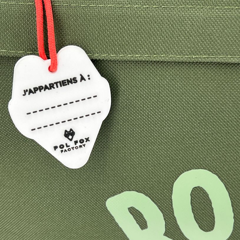 3663842007803-Cartable réversible Dino Kaki 35 cm - 1 compartiment - dinosaure - Pol Fox-P_405129110_5-4