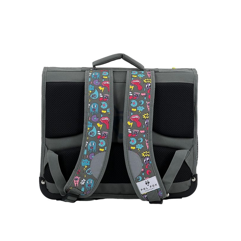 3663842007957-Cartable réversible Ride 38 cm - 2 compartiments - vélo - Pol Fox-P_405129124_4-3