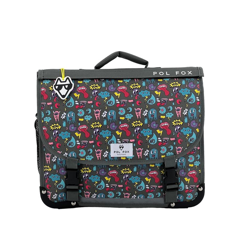 3663842007964-Cartable réversible Ride 41 cm - 2 compartiments - vélo - Pol Fox-P_405129125_2-1