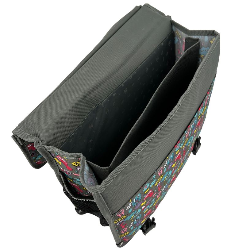 3663842007964-Cartable réversible Ride 41 cm - 2 compartiments - vélo - Pol Fox-P_405129125_5-4