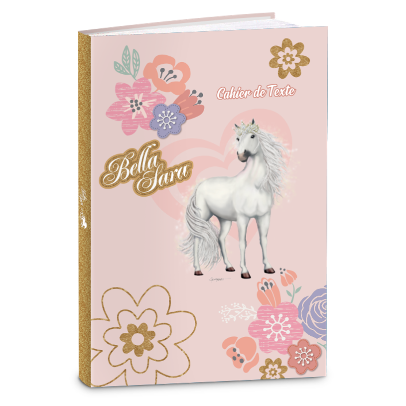 3661507516394-Cahier de Texte Bella Sara - 15 x 21 cm - différents modèles disponibles - Kid'Abord-P_405129140_2-1