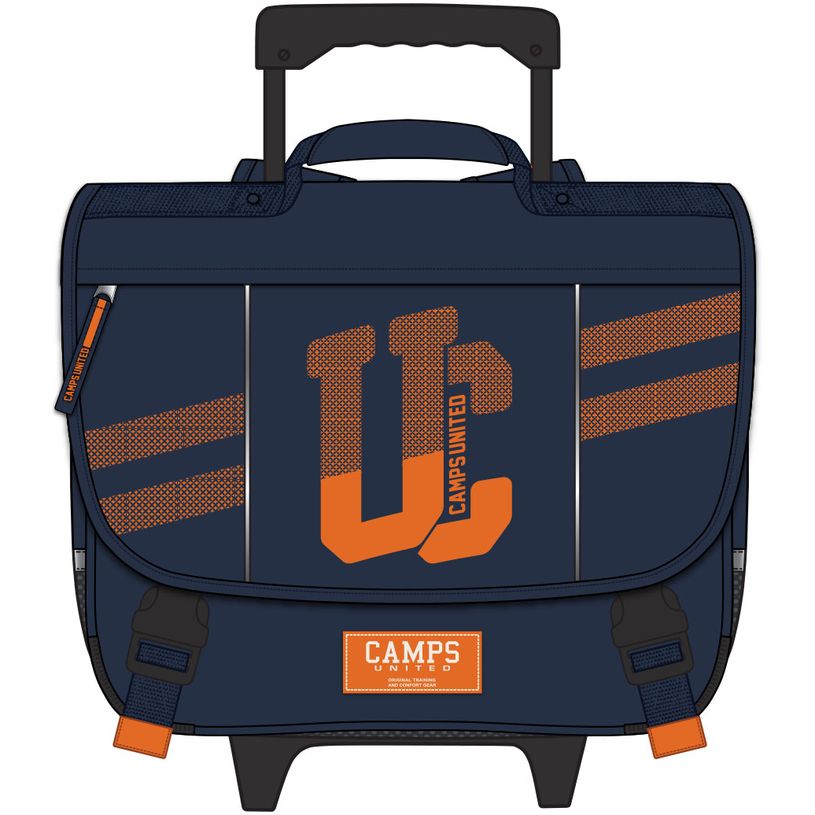 3661507324616-Cartable à roulettes Camps Athleisure 38 cm - 2 compartiments - bleu foncé - Kid'Abord-P_405129156_1-0