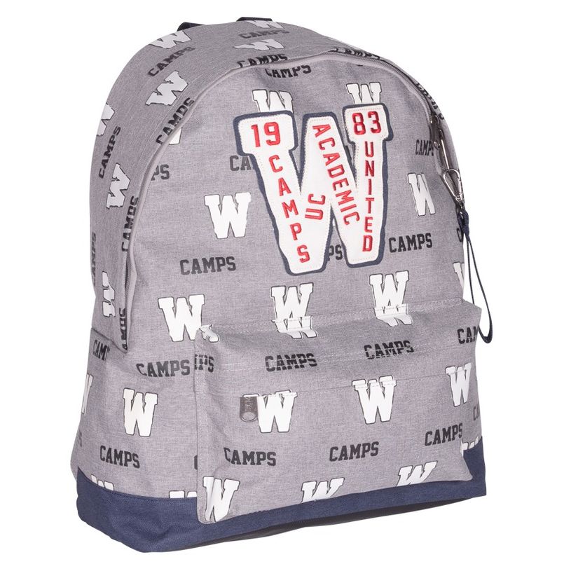3661507320632-Sac à dos Camps Warriors - 1 compartiment - gris - Kid'Abord-P_405129160_1-0