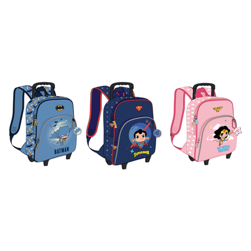 3661507522708-Sac à dos maternelle à roulettes DC Super Friends - 1 compartiment - différents modèle-P_405129191_1-0