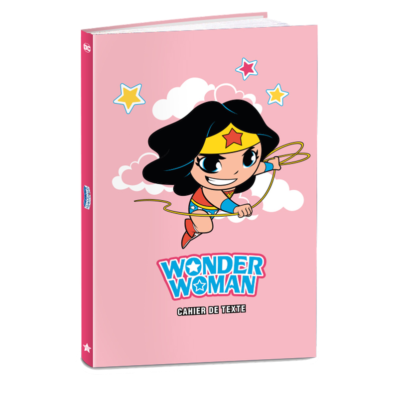 3661507516707-Cahier de Texte DC Superfriends - 15 x 21 cm - différents modèles disponibles - Kid'Abor-P_405129196_2-1