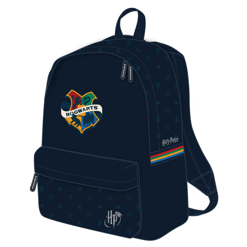 3661507520773-Sac à dos Harry Potter Collège - 1 compartiment - Hogwarts - Kid'Abord-P_405129221_1-0