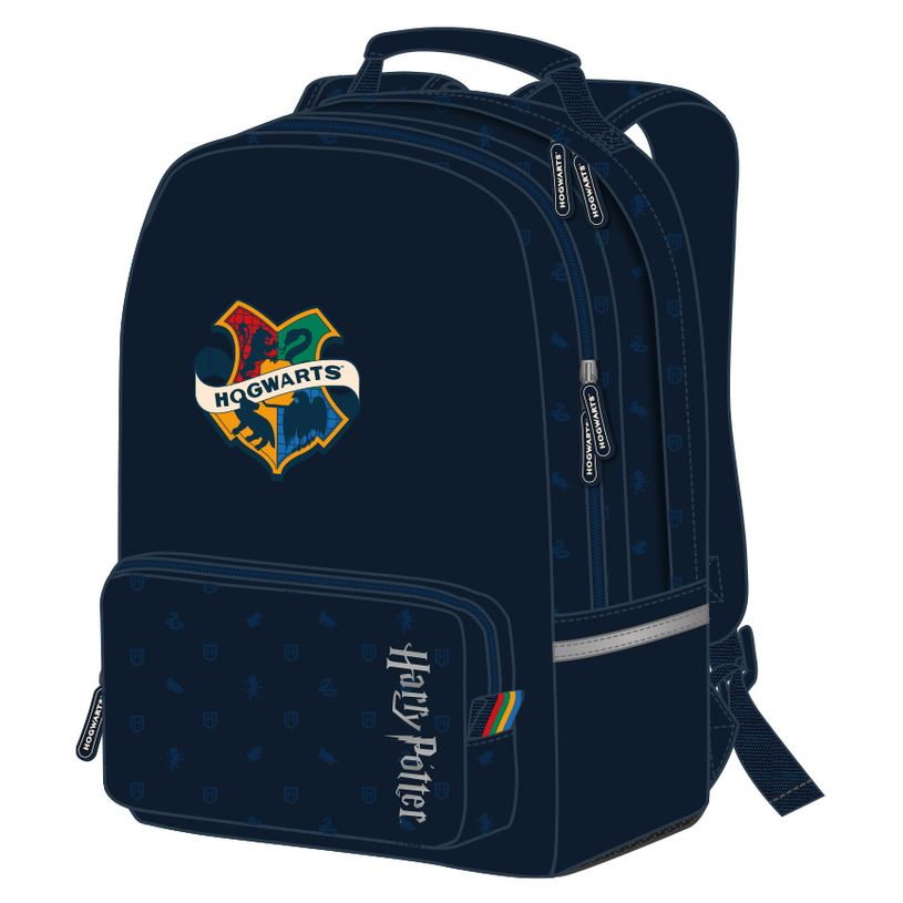 3661507521770-Sac à dos Harry Potter Collège - 2 compartiments - Hogwarts - Kid'Abord-P_405129222_1-0