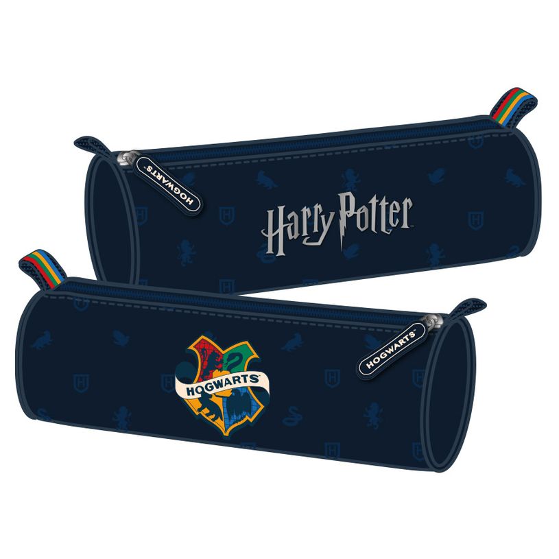 3661507528779-Trousse ronde Harry Potter Collège - 1 compartiment - Hogwarts - Kid'Abord-P_405129225_1-0