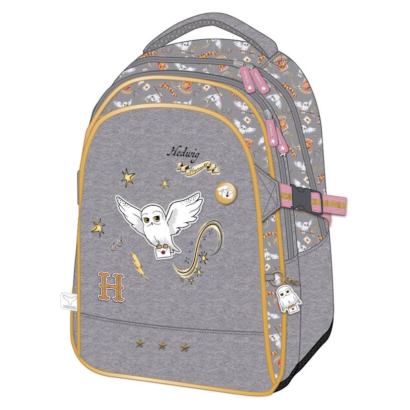 3661507521800-Sac à dos Harry Potter Hedwig - 2 compartiments - violet pastel - Kid'Abord-P_405129237_1-0