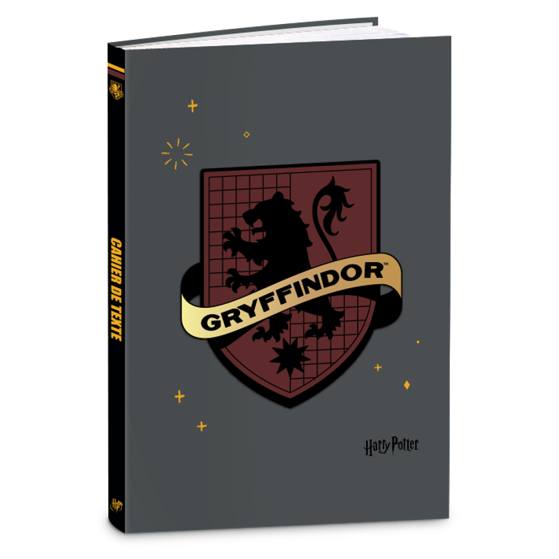 3661507516752-Cahier de Texte Harry Potter Blason - 15 x 21 cm - différents modèles disponibles - Kid'-P_405129253_1-0
