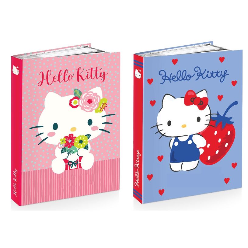 3661507816265-Cahier de Texte Hello Kitty Lovely - 15 x 21 cm - différents modèles disponibles - Kid'A-P_405129271_1-0