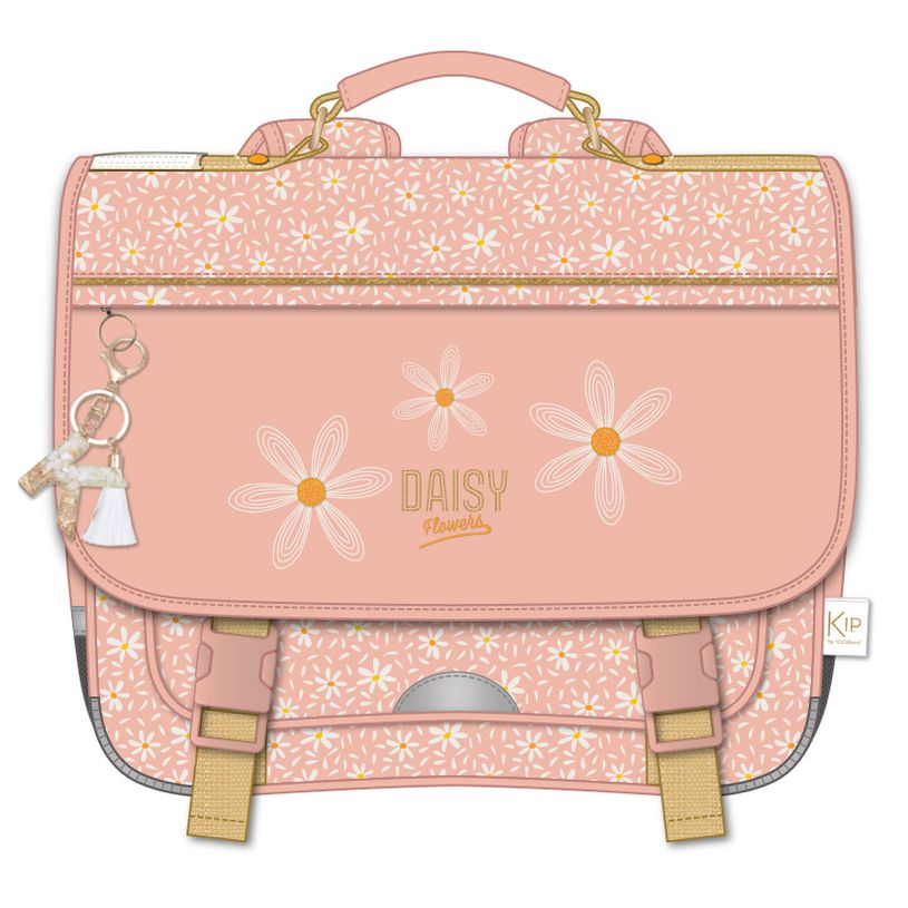 3661507023632-Cartable KIP Daisy 38 cm - 2 compartiments - rose poudré - Kid'Abord-P_405129278_1-0