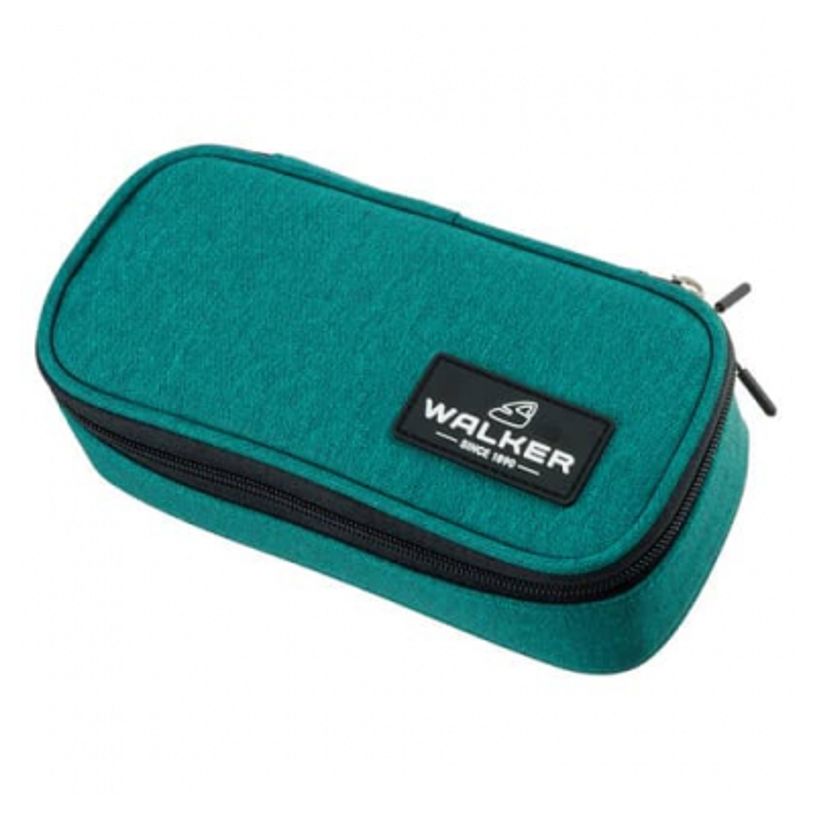 9002638228642-Trousse plumier Walker Pure Eco - 1 compartiment - émeraude-P_405129348_1-0