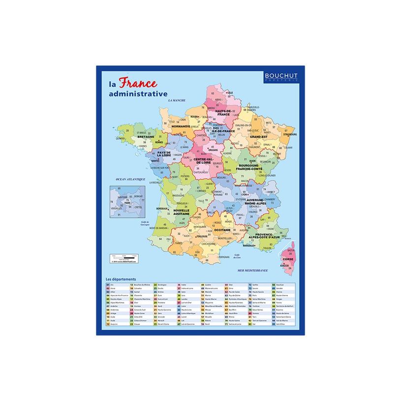 3592930011067-Bouchut - Fiche mémo France - 20,5 x 26,5 cm - double face-P_405129455_1-0