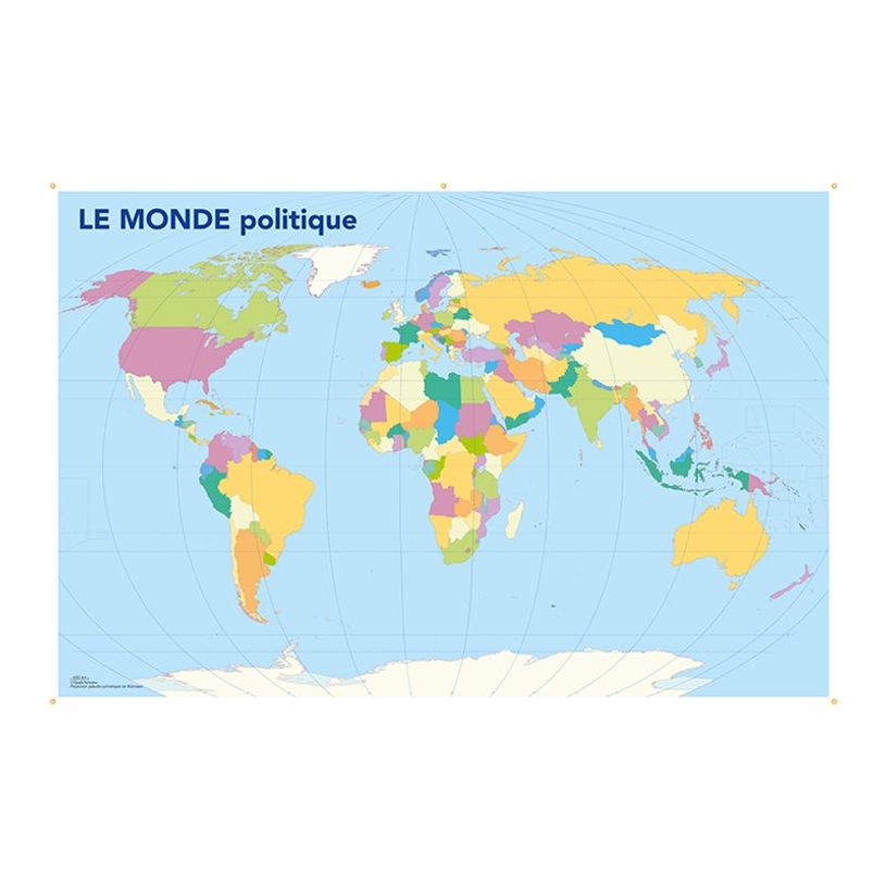 3592930011241-Bouchut - Carte géante Le Monde politique/physique - 80 x 120 cm - recto/verso-P_405129486_1-0