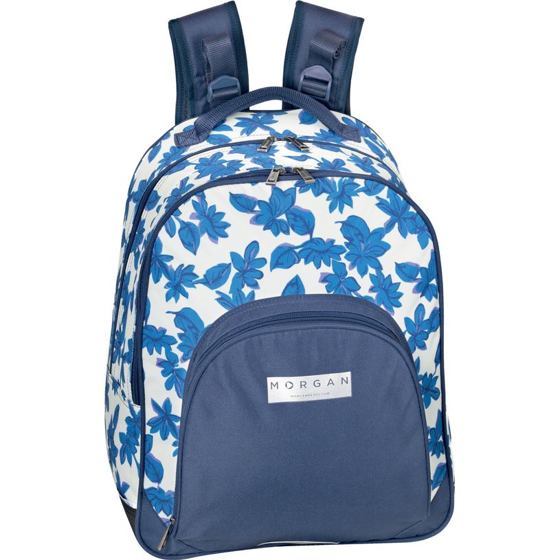 3020120233574-Sac à dos Morgan - 2 compartiments - bleu/écru - Hamelin-P_405129585_1-0