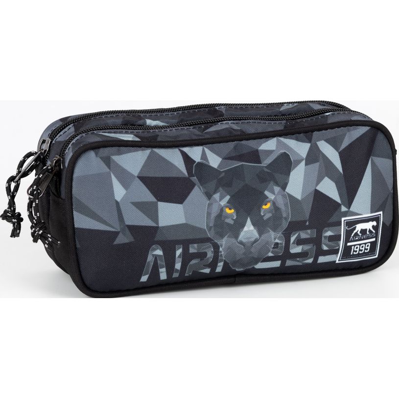 3020120026480-Trousse rectangulaire Airness Ace - 2 compartiments - noir - Hamelin-P_405129597_1-0