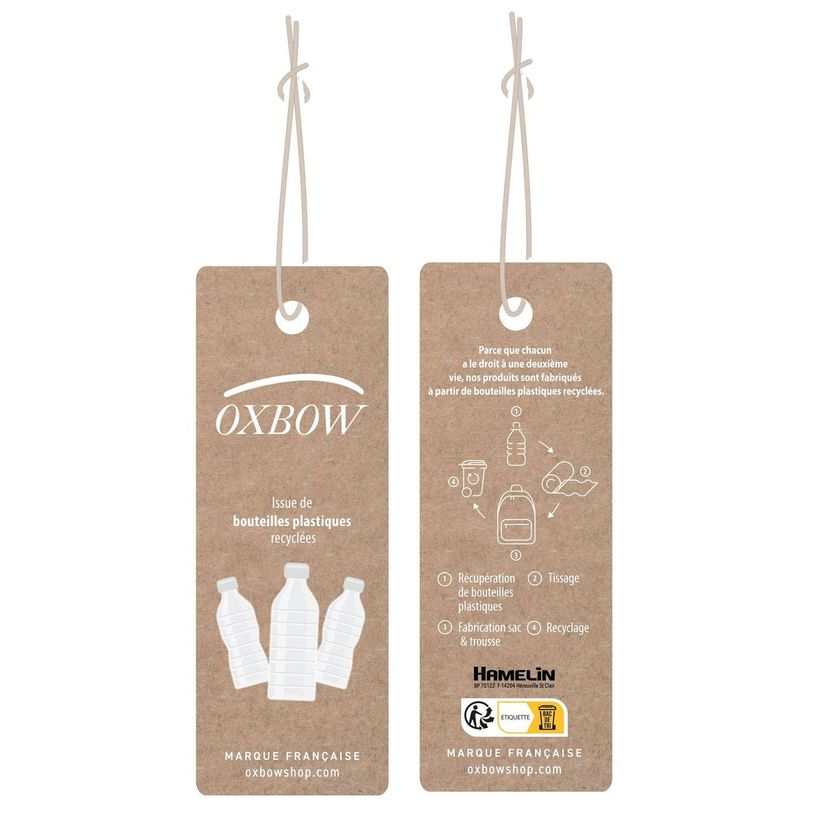 3020120190792-Trousse ronde Oxbow Monochrome - 1 compartiment - noir/blanc/orange - Hamelin-P_405129602_2-1