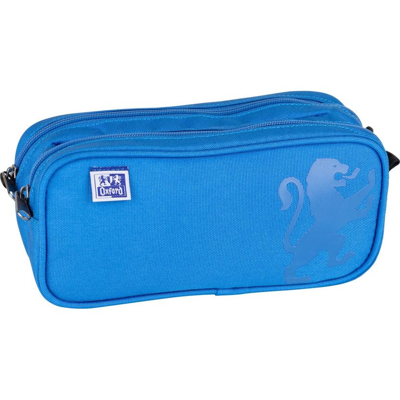 3020120192574-Trousse rectangulaire Oxford School - 2 compartiments - disponible dans différentes coule-P_405129628_2-1