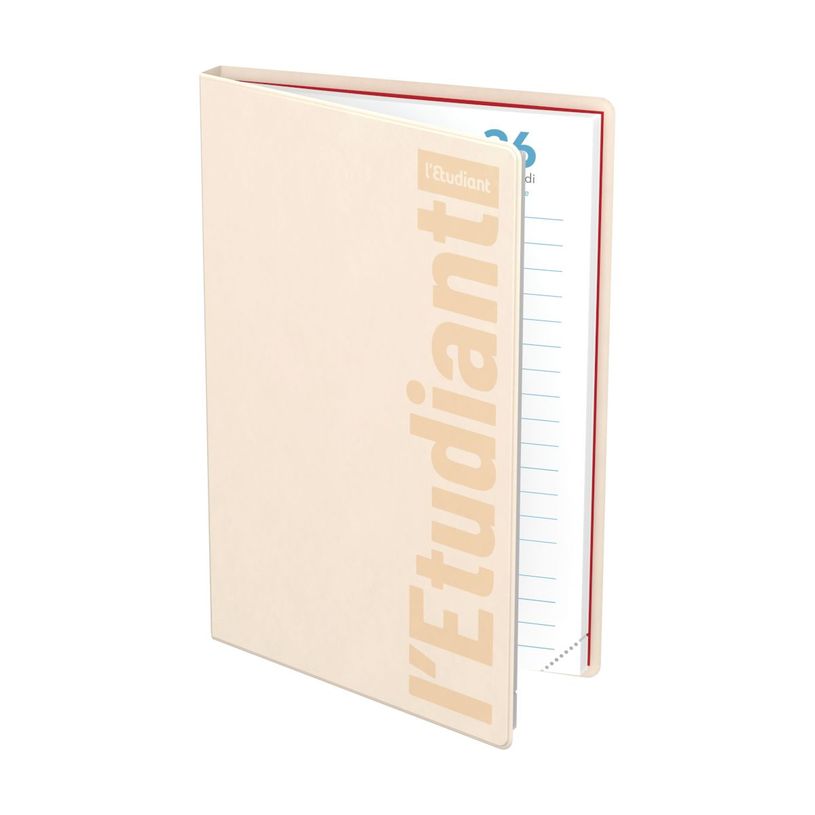 3147280152832-Agenda L'Étudiant Pastel - 1 semaine sur 2 pages - 10 x 15 cm - orange - Hamelin-P_405129668_2-0