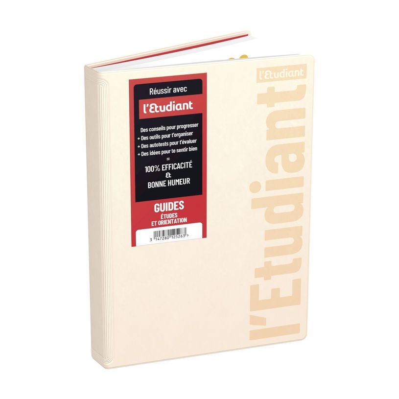 3147280152993-Agenda L'Étudiant Pastel - 1 jour par page - 15 x 20 cm - beige - Hamelin-P_405129674_3-1