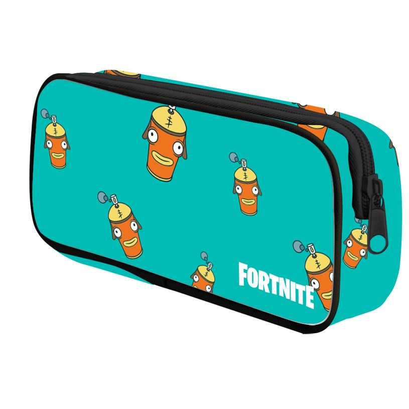 3666311008547-Trousse rectangulaire Fortnite - 1 compartiment - turquoise - Bagtrotter-P_405129747_1-0