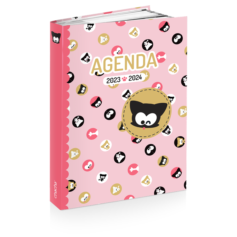 3661507615387-Agenda Premium Chacha - 1 jour par page - 12 x 17 cm - différents modèles disponibles - -P_405129749_1-0