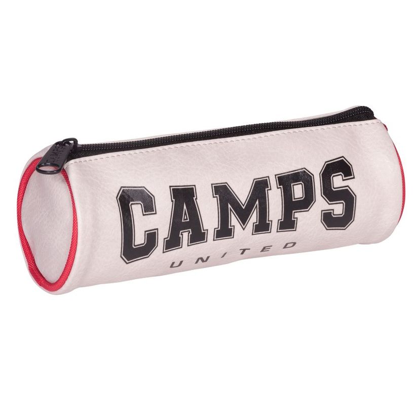 3661507328508-Trousse ronde Camps Baseball - 1 compartiment - rose clair - Kid'Abord-P_405129753_1-0