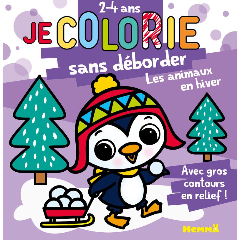 9782508054037-Je colorie sans déborder : Les animaux en hiver - Avec gros contours en relief !-P_405129828_1-0